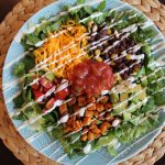 Easy Southwestern Salads with Cumin-Roasted Sweet Potato