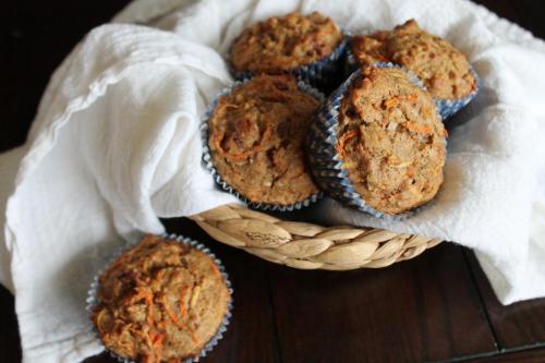 Morning Glory Carrot Muffins