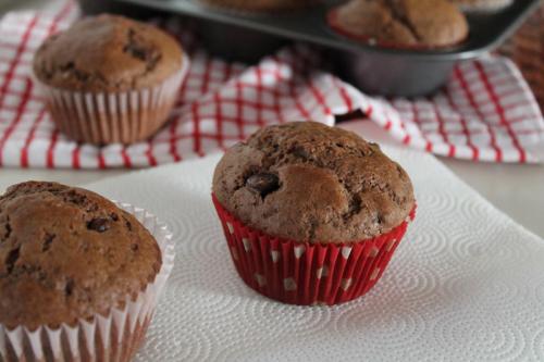 Double Chocolate Spice Muffins