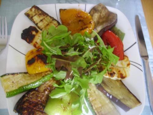 Caprice Grilled Vegetables and Halloumi