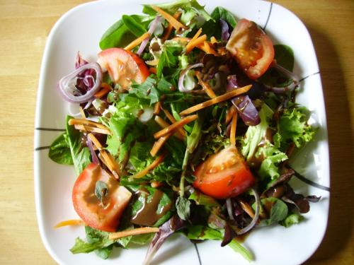 Simple Spring Mix Salad